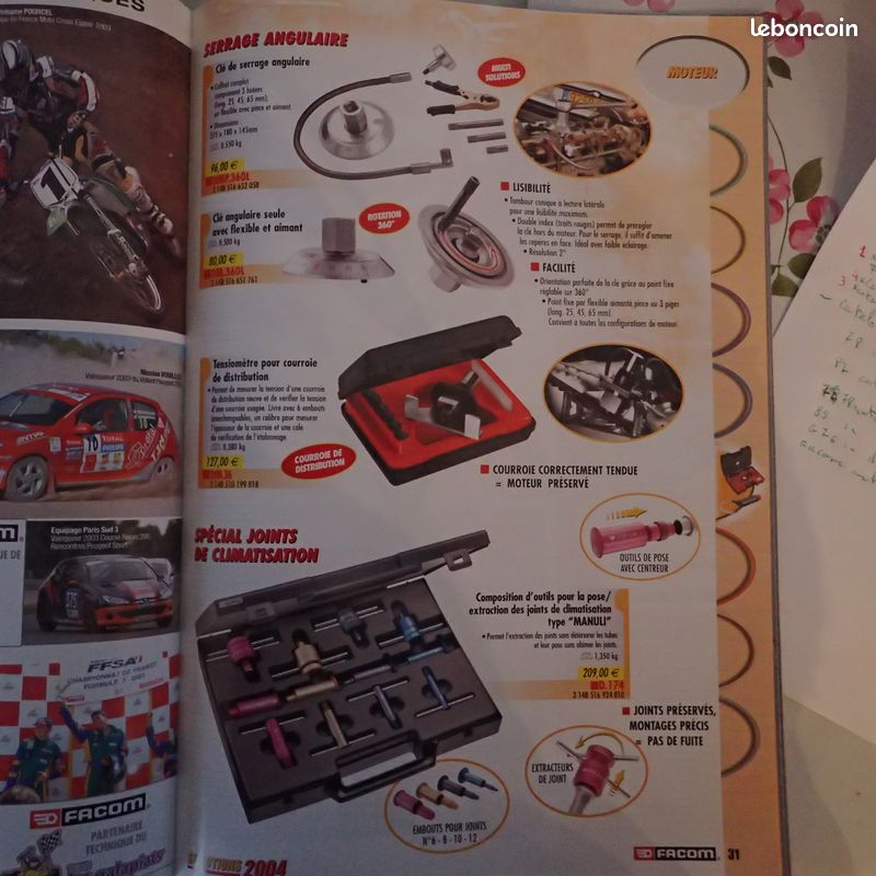 Catalogue Facom 2001 - Avec Tarifs - État D'occasion