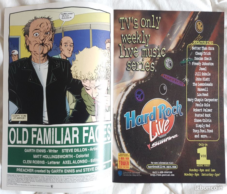DC Comics Preacher n°29 en Anglais (image 3)