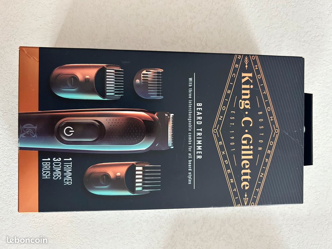 Tondeuse à barbe King c Gillette (image 1)