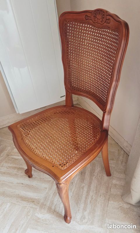 Chaise cannée style Régence (image 2)
