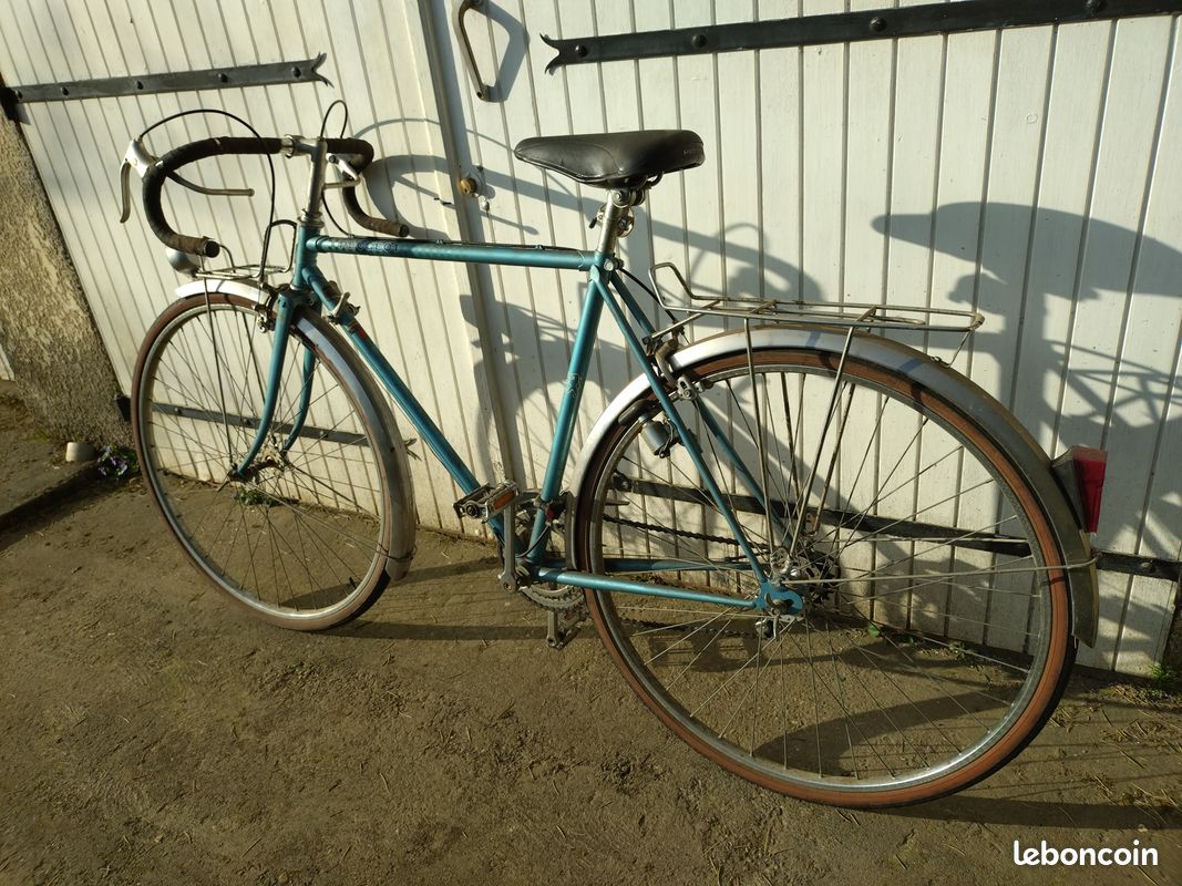 Vélo Peugeot rouge carbolite 103 vintage - Vélos