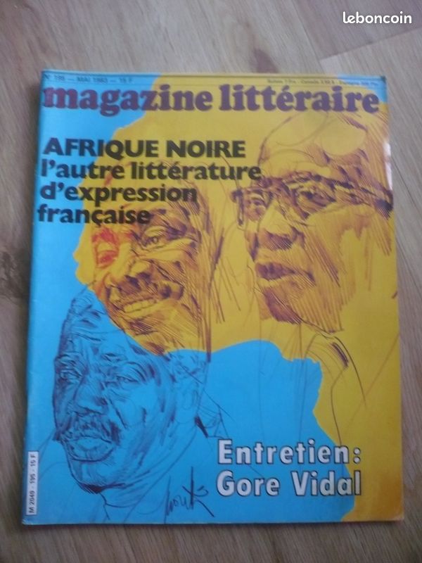 MAGAZINE LITTÉRAIRE N° 195 - AFRIQUE NOIRE : L’autre littérature d’expression française - Mai 1983 - (image 1)