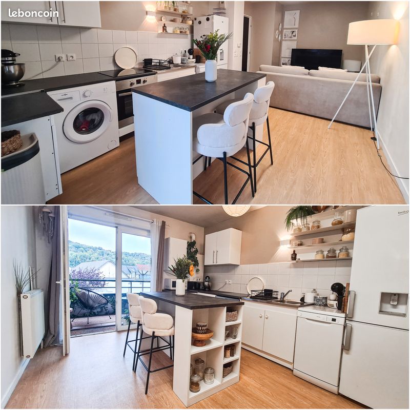 Appartement 2 pièces 42 m² · à Canteleu · 42 m² · 630 €/mois