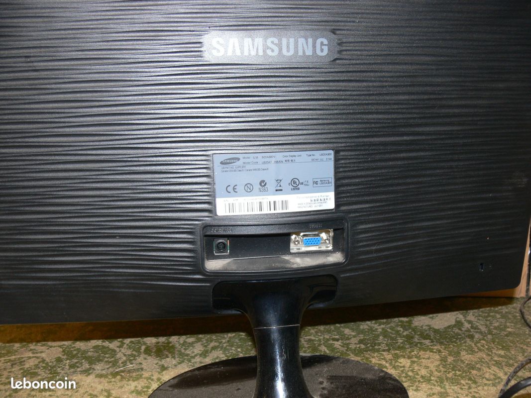 Ecran ordinateur samsung s20a300n (image 2)