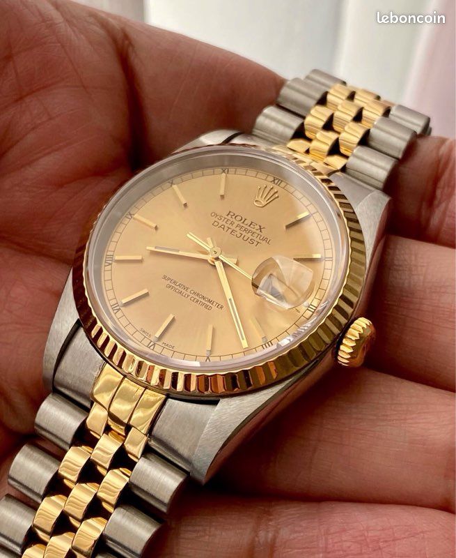 Rolex Datejust 16233 bi ton circa 2002 (image 3)