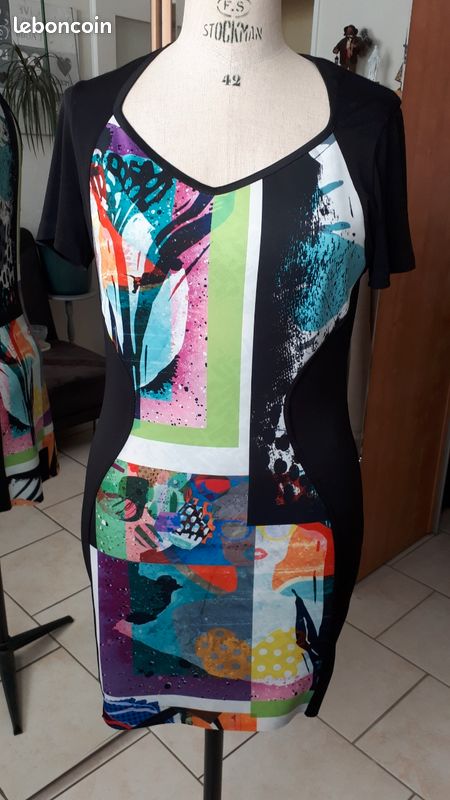 Robe d'été réversible infroissable Eroke 40 (image 2)