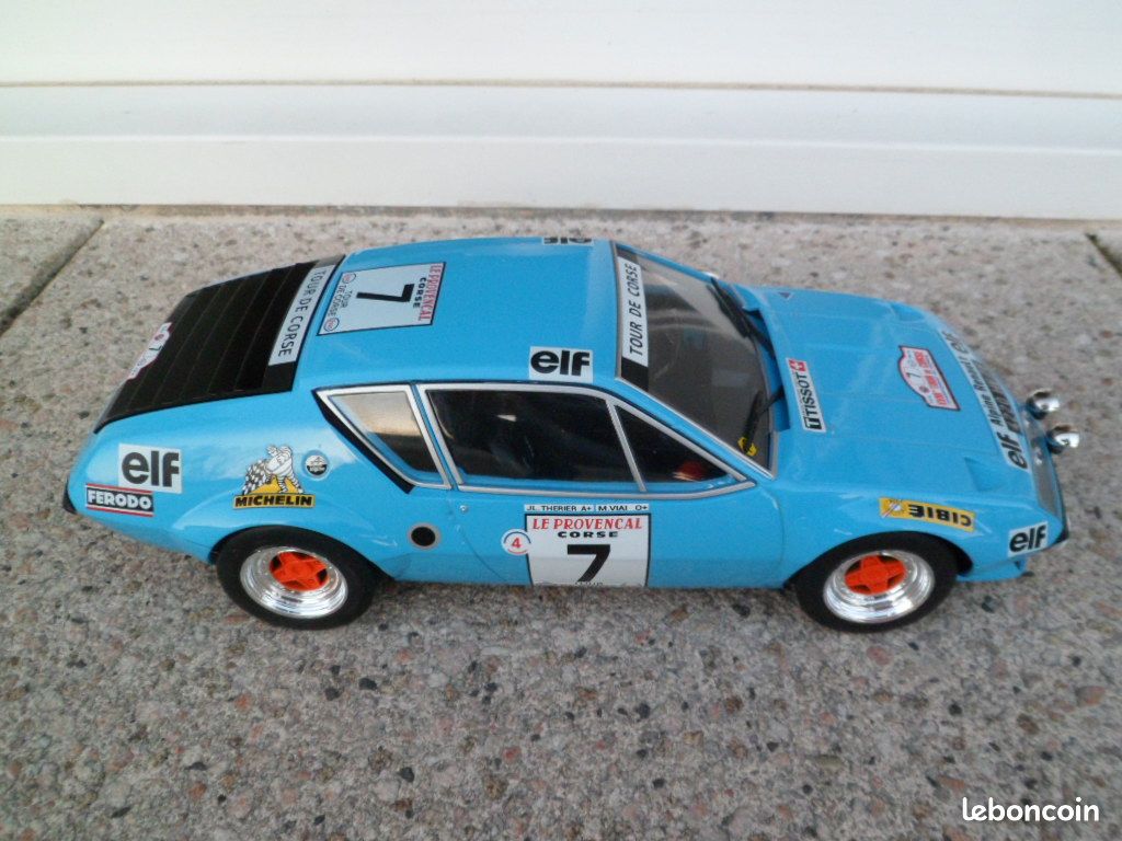 Modèle Réduit Alpine A310 Therier Vial Tour De Corse 1974 - Échelle 1:43 - IXO N°7 - Neuf