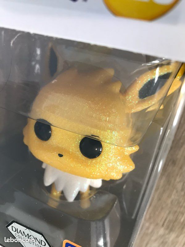 Funko Pop ! Jeux Pokemon Jolteon (Diamond Collection Glitter) WonderCon Exclusive Figurine #628 de la Collection - FW21 - FR