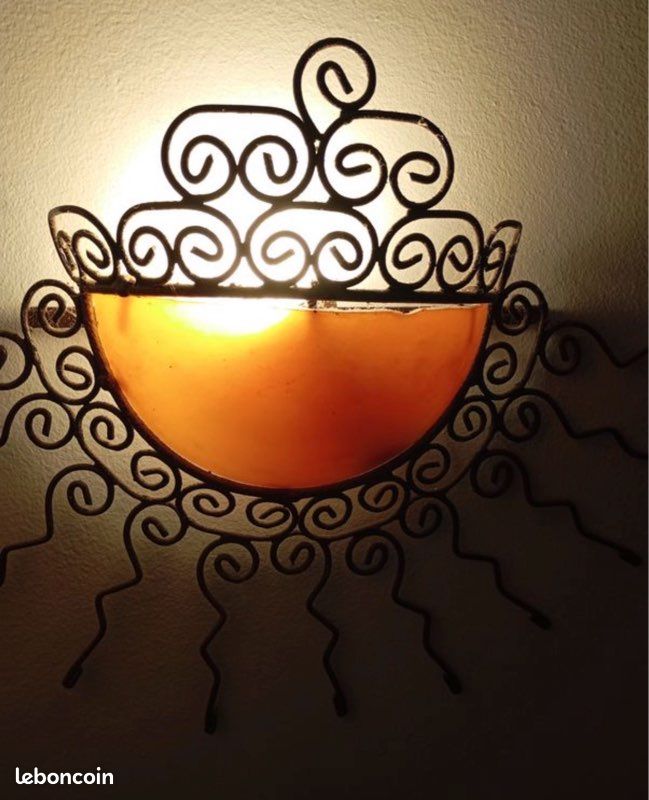 Applique murale en fer forgé - Maisons du monde (image 1)