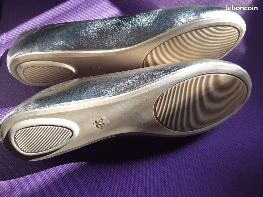Neuf - Ballerines dorées (image 3)