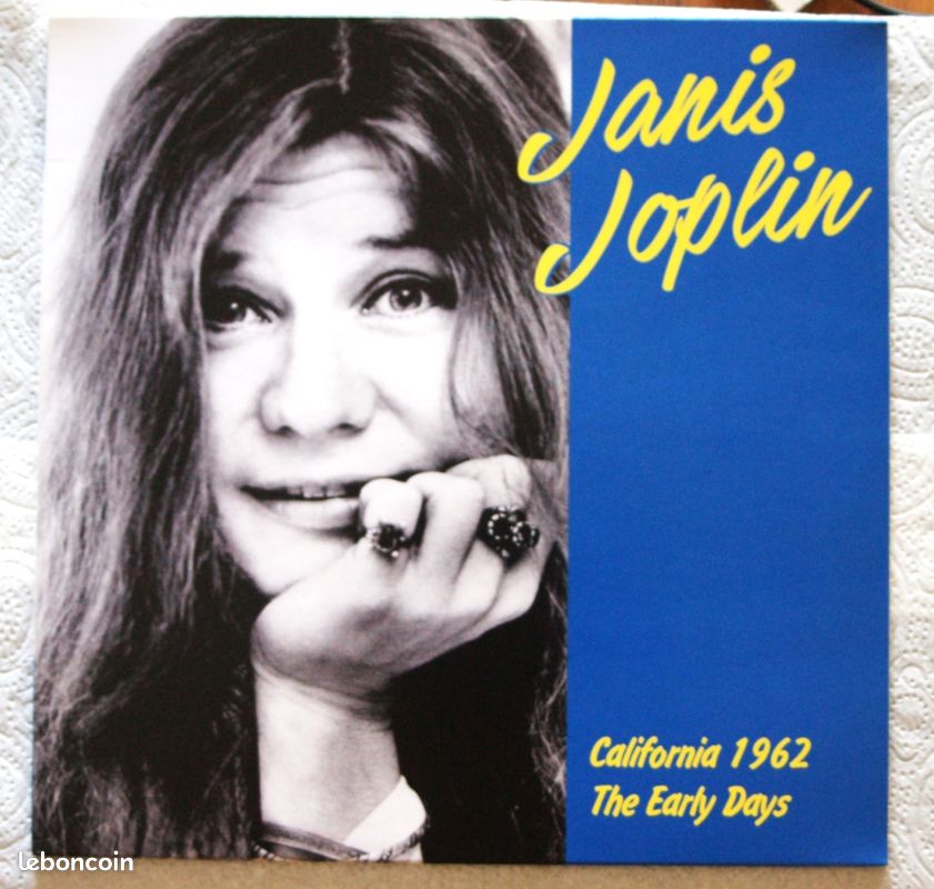 Vinyle Janis Joplin California (1962) réédition 2017 (image 1)