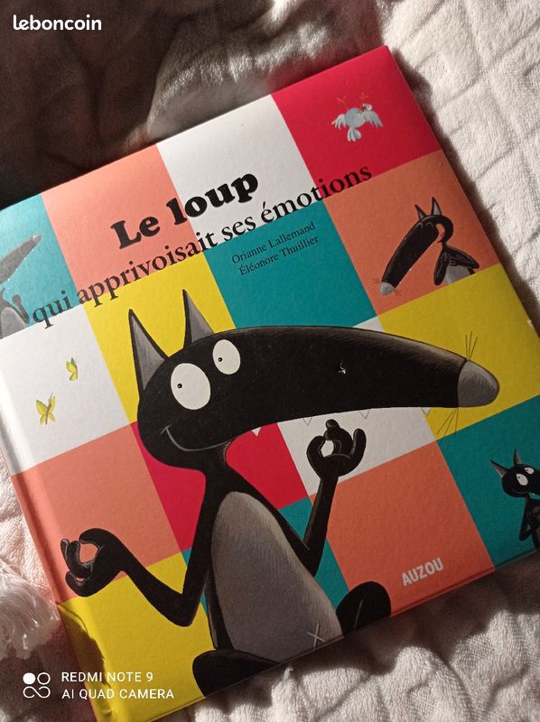 Livre loup rigolo (image 1)