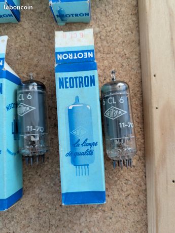 Neotron 25A6G (Pentode) TUBE LAMPE TSF NOS