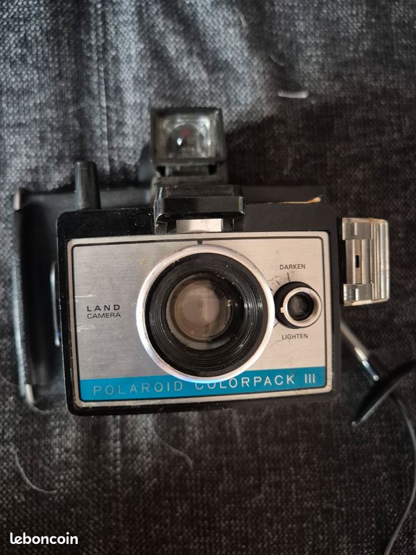 Appareil Photo Polaroid Colorpack III – Vintage Argentique – état Fonctionnel
