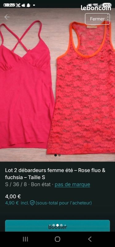 Lots t-shirt femme s (image 1)