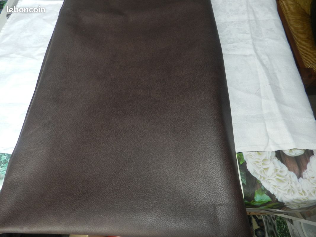 Simili cuir marron (image 5)