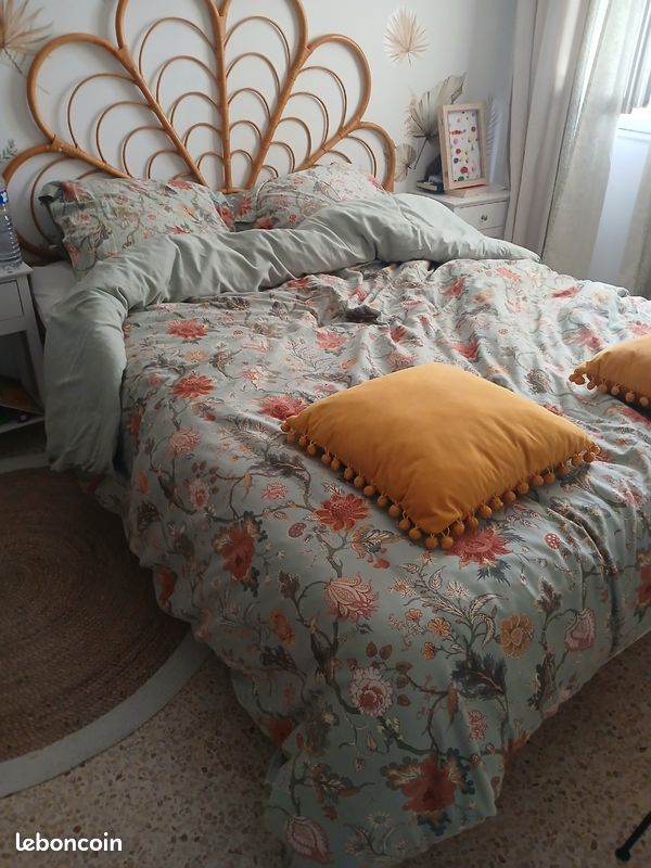 Sommier + matelas 140x190 (image 1)