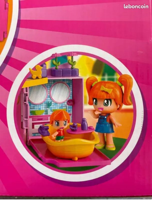Pinypon, Maison avec Figurine et Accessoires, Modèle aléatoire, 1 Figurine Pinypon Exclusive et des Accessoires, Jouets pour Enfants à partir de 3 Ans, PNY26