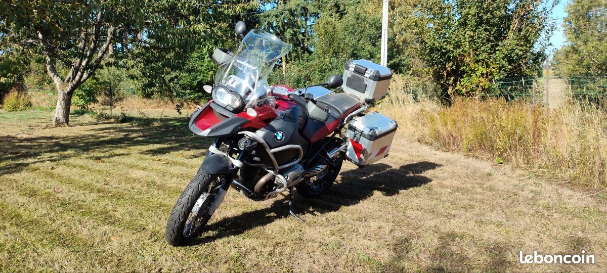 BMW R 1200 GS Adventure K25 – 2008 – Rouge (image 1)