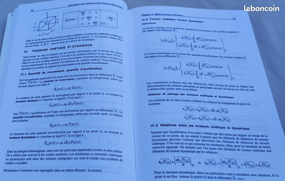 "Mécanique des systèmes et des milieux déformables" (cours et exercices) / Luc CHEVALLIER (image 11)