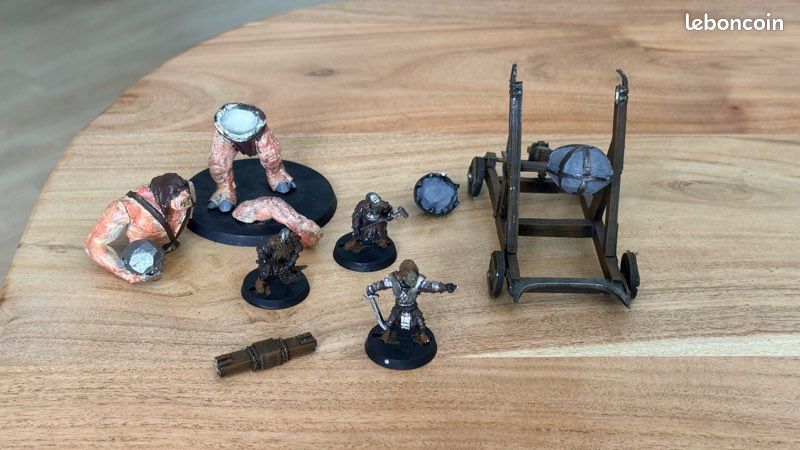 Catapulte du Mordor peinte Games Workshop métal (image 2)