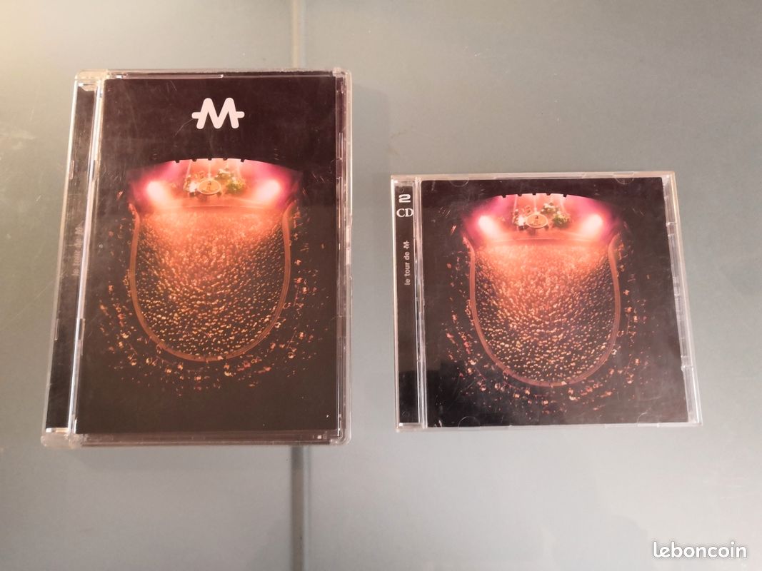 Lot du DVD et du CD " Le tour de M " 2001 (image 1)