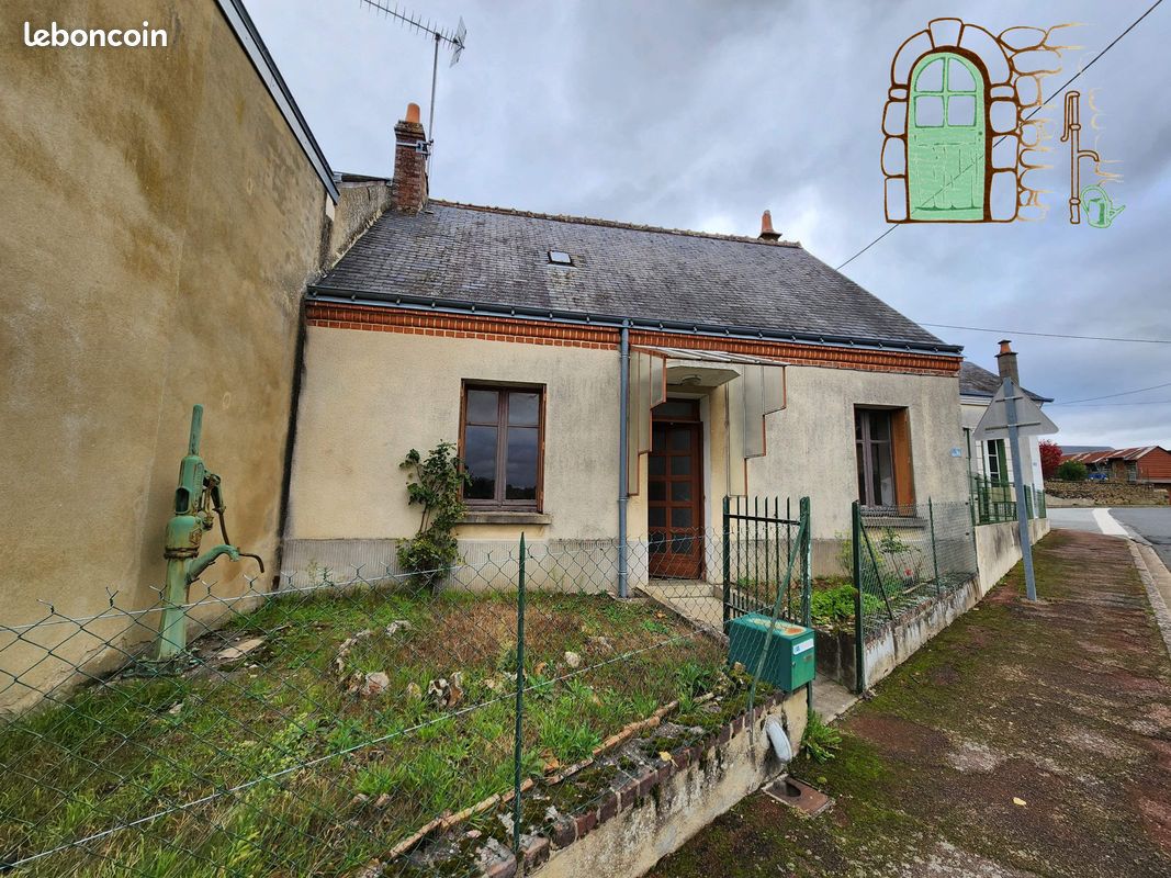 Maison 3 pièces 41 m² · à Sargé-sur-Braye · 41 m² · 37 500 €