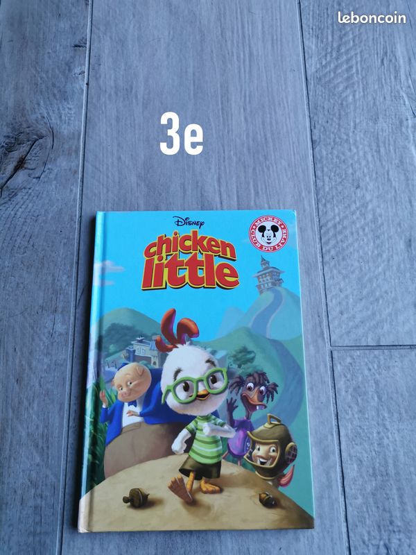 Livre Chicken little Disney (zeja) (image 1)