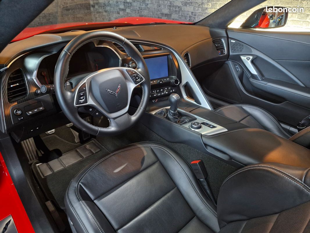 CHEVROLET CORVETTE C7 TARGA 6.2 V8 466cv 3LT Z51 Compétition BVM (image 3)
