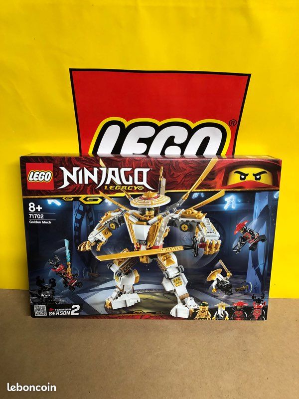 Golden Ninjago Legacy Sets Mech Lego Sets 71702 Lego Ninjago New