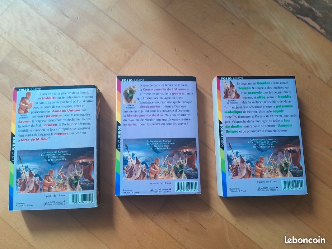 Le Seigneur des Anneaux 1-3 Folio Junior J.R.R. Tolkien (image 2)