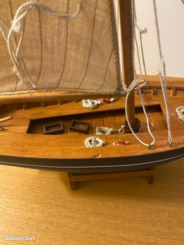 Maquette bateau bois the oyster boat (image 8)