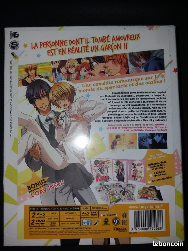Coffret DVD Love stage édition collector - Neuf et emballé (image 2)
