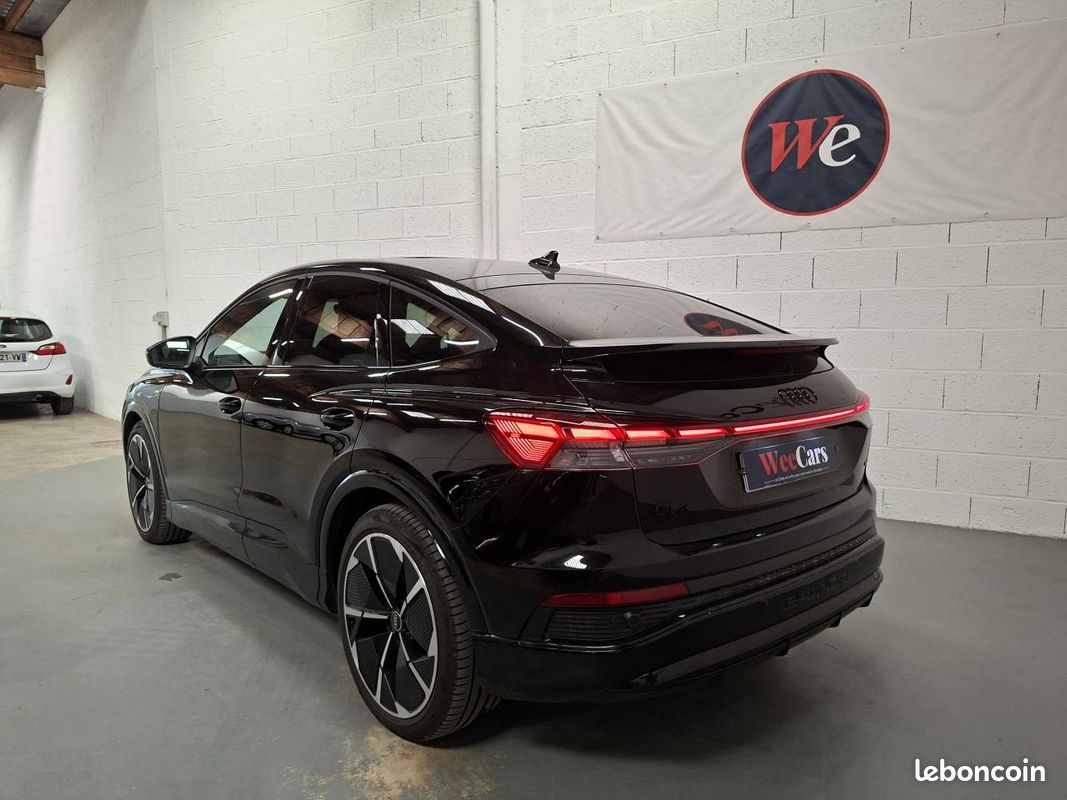 Audi q4 e-tron sportback 45 e-tron electric 285 82kwh s-line bva (image 2)