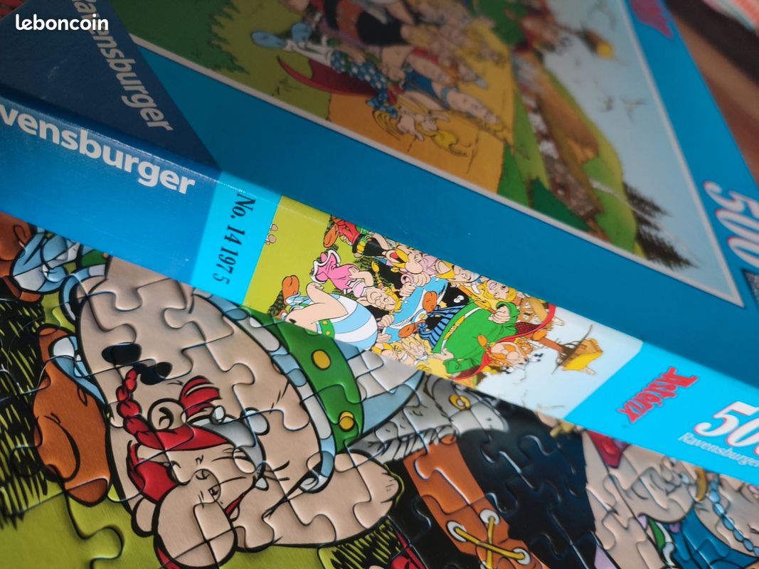 Puzzle 500 pièces. Astérix au village. Ravensburger (image 5)