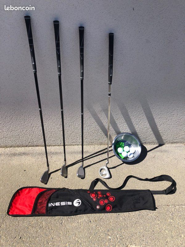 Ensemble Décathlon de club de golf pour enfant avec sac et balles (image 1)