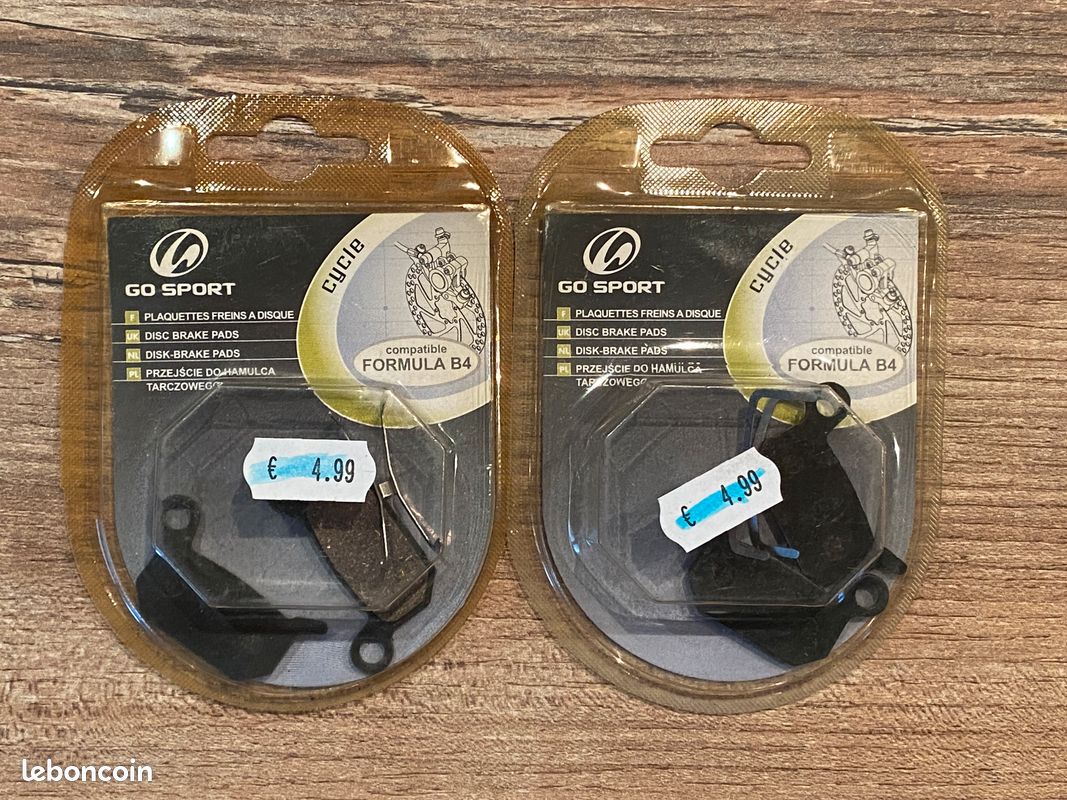 BRAKE AUTHORITY Paire De Plaquettes Pour FORMULA B4 Agressive