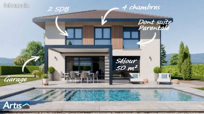 Maison 5 pièces 145 m² · à Prévessin-Moëns · 145 m² · 875 000 €