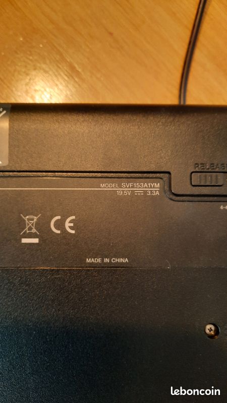 Ordinateur portable SONY VAIO SVF Series (SVF153A1YM) écran IPS (image 6)