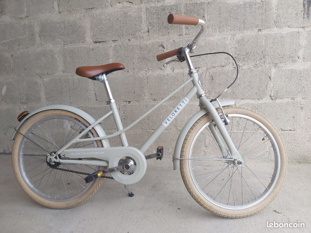 Vélo VELORETTI BEIGE NEUF (image 1)