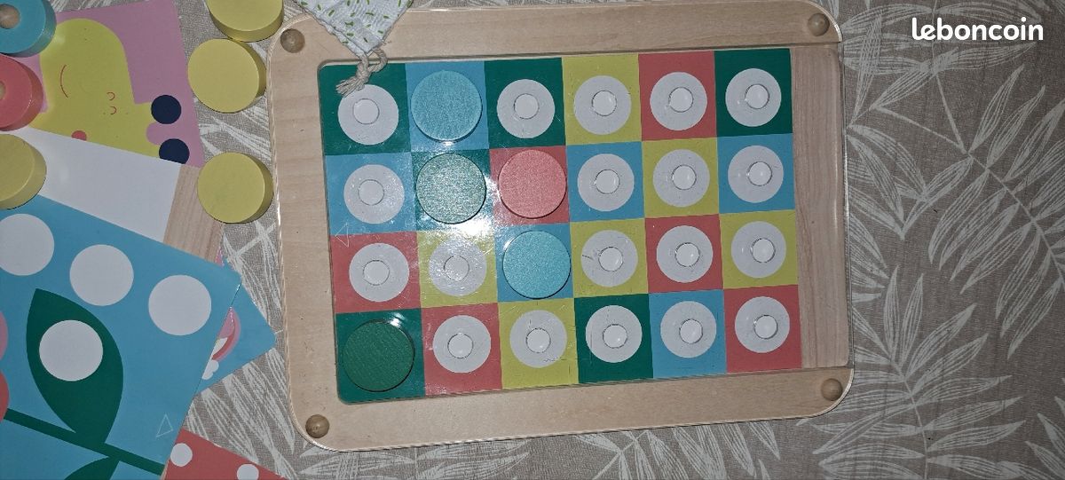 Jeu en bois couleurs (image 3)
