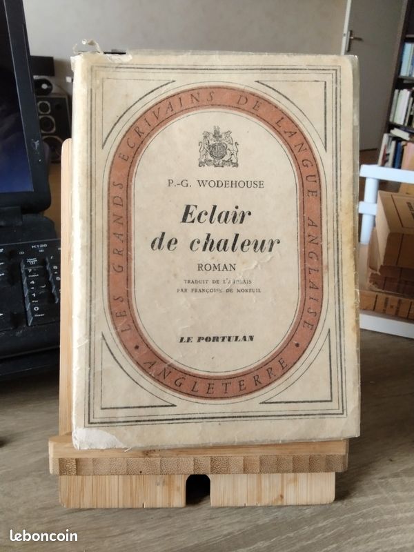 P.G Wodehouse. Éclair de Chaleur. Edition Le Portulan (image 1)