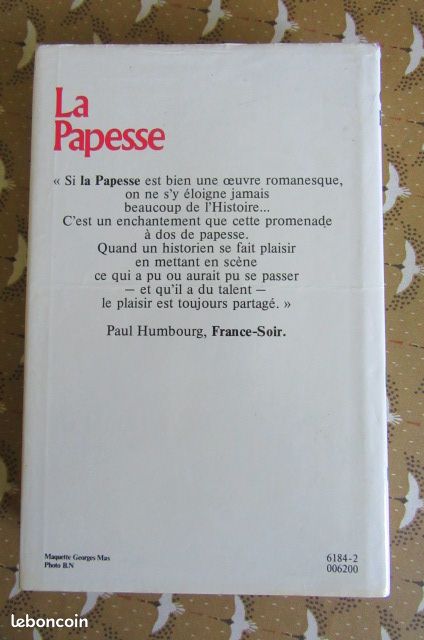 La papesse de Claude Pasteur (image 2)