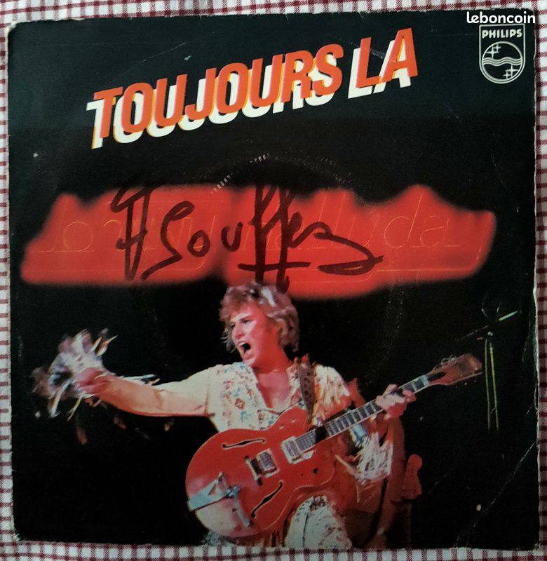 1 vinyle 45T JOHNNY HALLYDAY - Toujours là - 1979 (image 1)