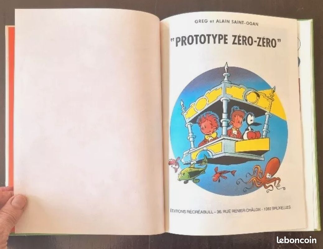 GREG: Zig et Puce et le prototype zéro-zéro. Ed Recreabull (bandes dessinées) (image 2)