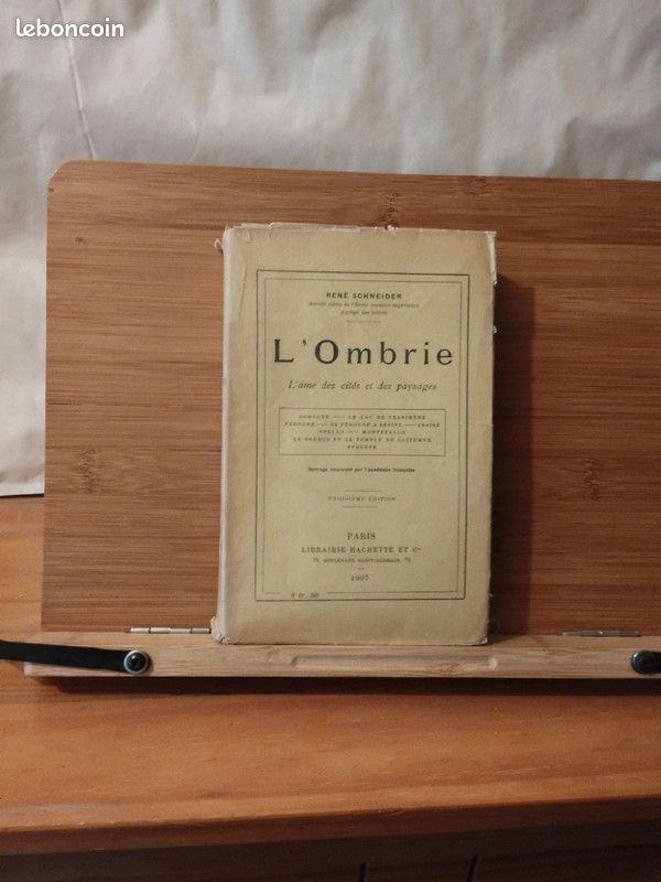 René Schneider L'Ombrie l'ame des cités et des paysages 1907 (image 2)