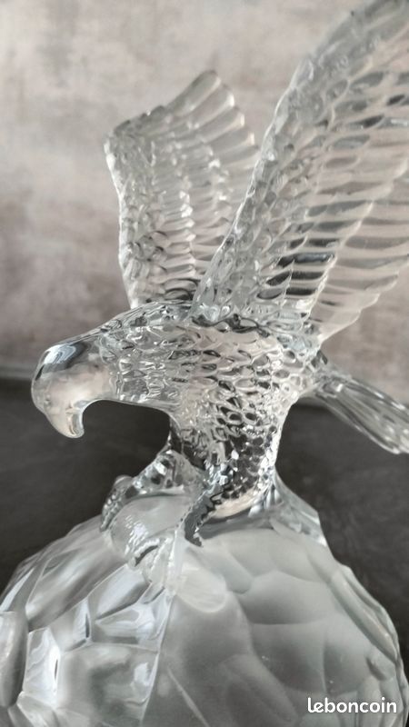 Aigle en cristal déco vintage daum Lalique - Décoration