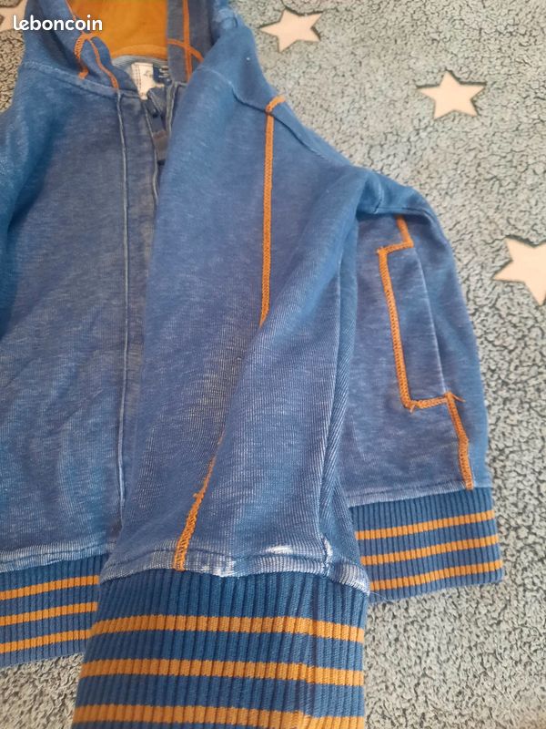Veste gilet zippé 6 ans terre de marins (image 5)