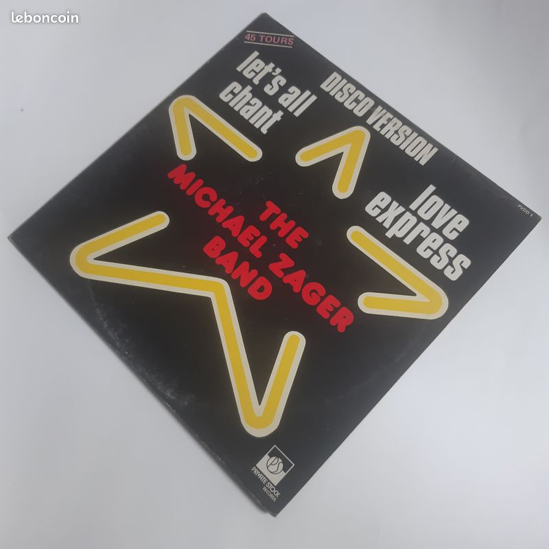 The Michael Zager Band – Let's All Chant / Love Express (Disco Version) - EP (image 1)