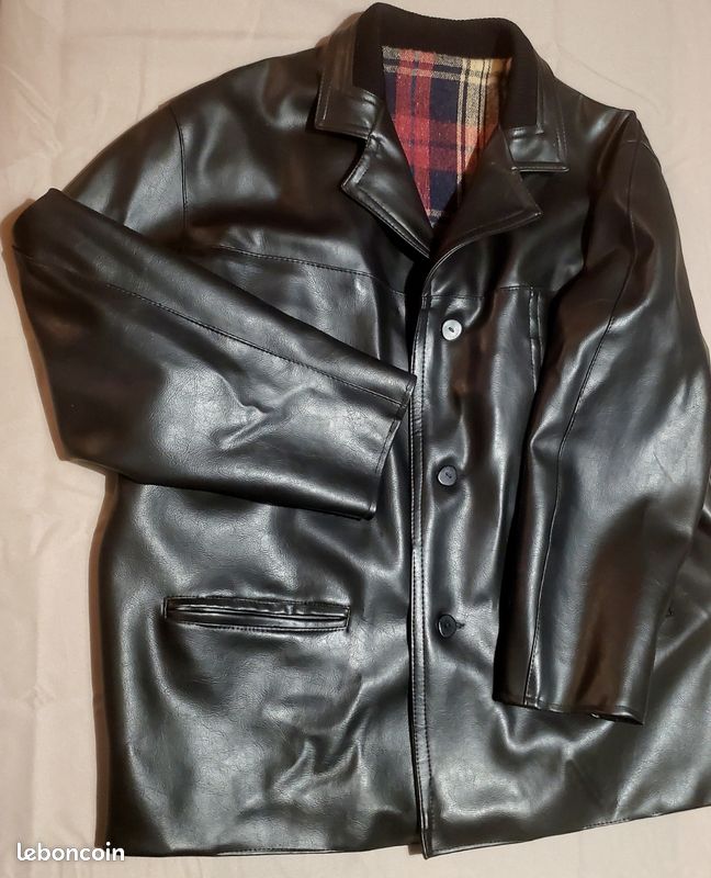 Blouson Cuir Vintage (image 5)